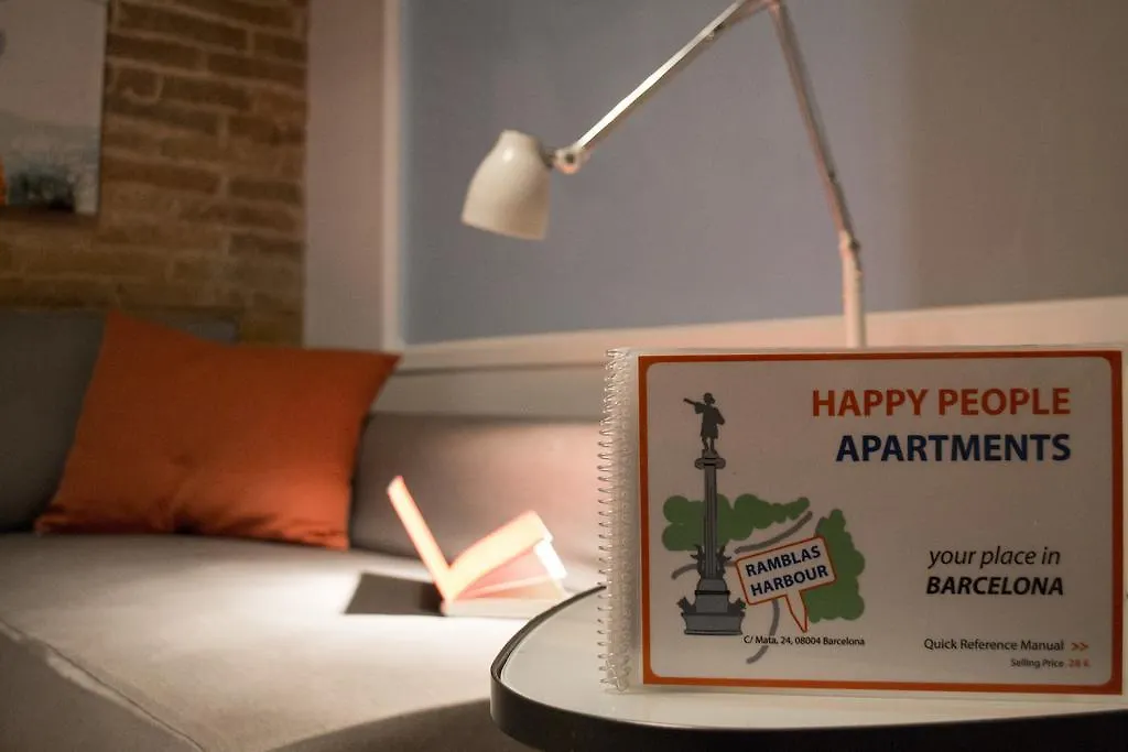 Happy People Ramblas Harbour Apartments Barcelone Espagne